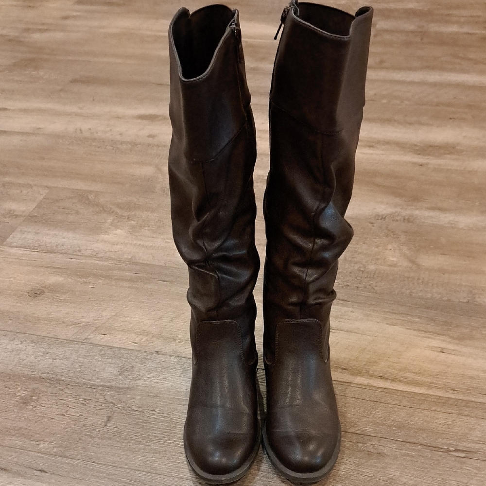 Nine West Black Over the Knee Boots